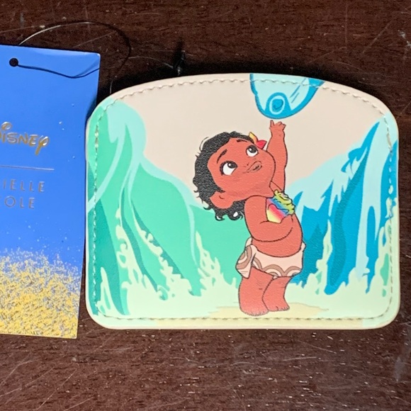 DANIELLE NICOLE DISNEY MOANA Monstera CARDHOLDER! - Picture 5 of 9